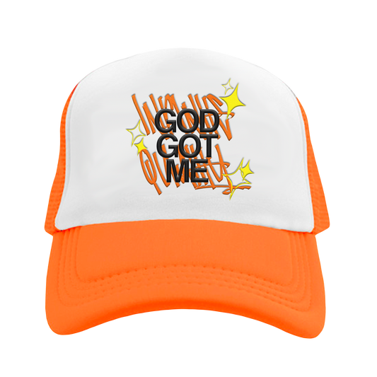 IQ Trucker Hat - GGM Orange
